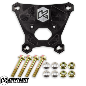KRYPTONITE POLARIS RZR DEATH GRIP REAR RADIUS PLATE 2018-2021 TURBO S - PLATE KIT ONLY (NO HOOK)
