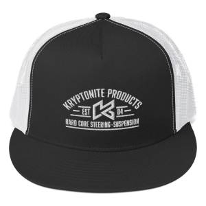 KRYPTONITE LABEL HAT - Black/White