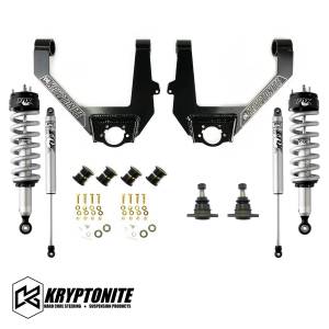 Kryptonite - KRYPTONITE STAGE 3 LEVELING KIT WITH FOX SHOCKS 1/2 TON 6 LUG 2007-2018 (KRUCA12) - Image 1