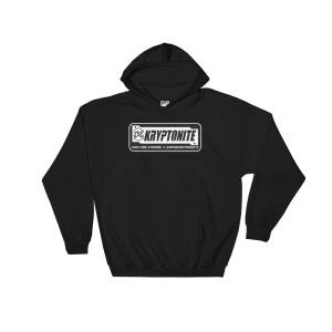 Kryptonite Patch Hoodie - Black, 2XLarge