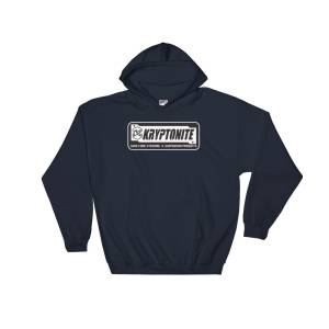 Kryptonite Patch Hoodie - Navy, 2XLarge