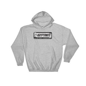 Kryptonite Patch Hoodie - Sport Grey, 2XLarge