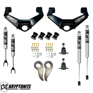 Kryptonite - KRYPTONITE STAGE 3 LEVELING KIT WITH FOX SHOCKS 2011-2019 - Image 1