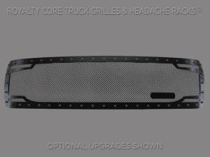 Royalty Core Chevy 2500/3500 2007-2010 Full Grille Replacement RC2 Twin Mesh Grille