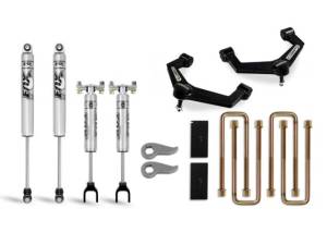 Cognito 3-Inch Performance Ball Joint Leveling Lift Kit With Fox PS 2.0 IFP Shocks for 20-25 Silverado/Sierra 2500/3500 2WD/4WD