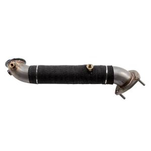 Wehrli Custom Fabrication - Wehrli 2015.5-2016 LML Duramax 3" Stainless Down Pipe (3 Bolt Flange) - Image 2