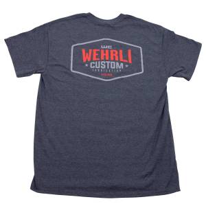 Wehrli Custom Fabrication - Wehrli Men's T-Shirt- Back Logo - Image 1