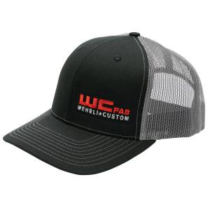 Wehrli Custom Fabrication - Wehrli Snap Back Hat Black/Charcoal WCFab  - Image 1