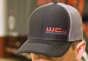 Wehrli Custom Fabrication - Wehrli Snap Back Hat Black/Charcoal WCFab  - Image 4