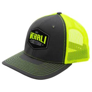 Wehrli - Wehrli Snap Back Hat Charcoal/Neon Yellow Badge - Image 1