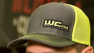 Wehrli Snap Back Hat Charcoal/Neon Yellow WCFab
