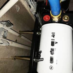 Wehrli Custom Fabrication - Wehrli FASS Fuel System Relocation Bracket for 2001-2010 Crew Cab Duramax - Image 5