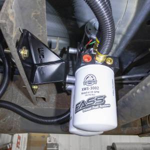 Wehrli Custom Fabrication - Wehrli FASS Fuel System Relocation Bracket for 2011-2016 Crew Cab Duramax - Image 3