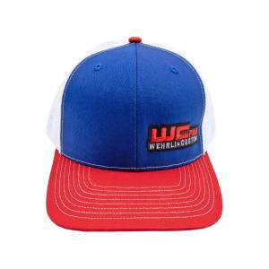 Wehrli - Wehrli Snap Back Hat Red/White/Blue WCFab  - Image 3