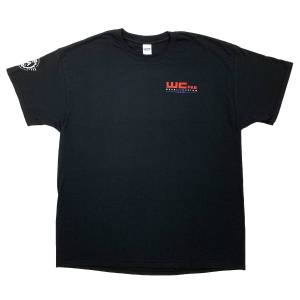 Wehrli Custom Fabrication - Wehrli Men's T-Shirt- Flag Logo Black - Image 2