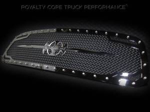 Royalty Core Dodge Ram 1500 2013-2018 RC2 Main Grille Twin Mesh with Black Sword Assembly