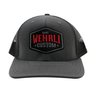Wehrli Custom Fabrication - Wehrli Snap Back Hat Charcoal/Black Badge - Image 2