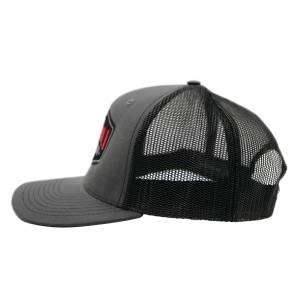 Wehrli Custom Fabrication - Wehrli Snap Back Hat Charcoal/Black Badge - Image 3