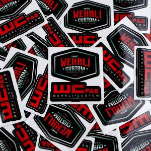 Wehrli Custom Fabrication - Wehrli Custom Assorted Die Cut Sticker Sheet - Image 1
