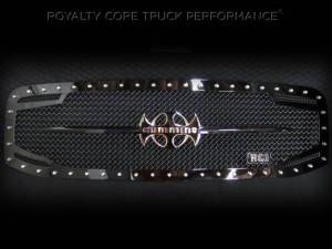 Royalty Core Dodge Ram 2500/3500 2006-2009 RC2 Main Grille Twin Mesh & Cummins Sword Assembly