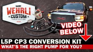 Wehrli Custom Fabrication - Wehrli 2017-2023 L5P Duramax CP3 Conversion Kit - Image 2