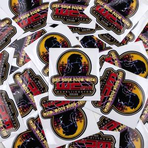Wehrli Custom Fabrication - Wehrli Get Your Flow Sunset Rider Sticker - Image 1