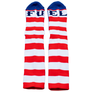 Wehrli Custom Fabrication - Wehrli WCFab X FUEL Murica Crew Socks - Image 3
