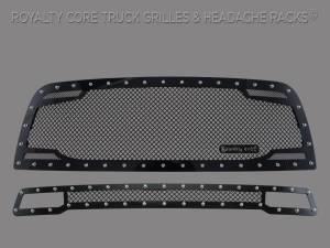 Royalty Core - Royalty Core Dodge Ram 2500/3500 2010-2012 RC2 Main Grille Twin Mesh & Bumper Grille Package