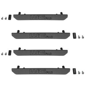 Wehrli Custom Fabrication - Wehrli 2020-2025 GMC 2500/3500HD Fender Flare Billet Marker Light Delete Kit - Image 1