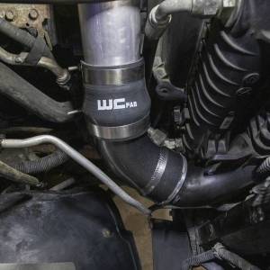 Wehrli Custom Fabrication - Wehrli 2006-2010 LBZ/LMM Duramax Passenger Side Intercooler Outlet Elbow Kit - Image 2
