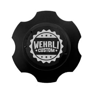 Wehrli Custom Fabrication - Wehrli 2001-2025 GM Billet Aluminum Oil Fill Cap, Black Anodized - Image 3
