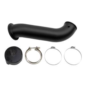 Wehrli Custom Fabrication - Wehrli Cummins 4" High Mount S300 Down Pipe - Image 2