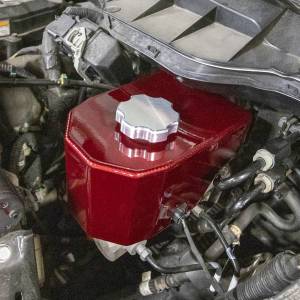 Wehrli Custom Fabrication - Wehrli 1998.5-2025 5.9L and 6.7L Cummins Billet Aluminum Brake Master Cylinder Cap, Clear Anodized - Image 2