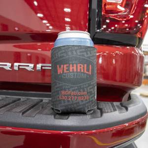 Wehrli Custom Fabrication - Wehrli Custom Koozie - Black & Grey - Image 3