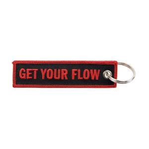 Wehrli Custom Fabrication - Wehrli Custom Embroidered Key Tag - Get Your Flow - Image 2