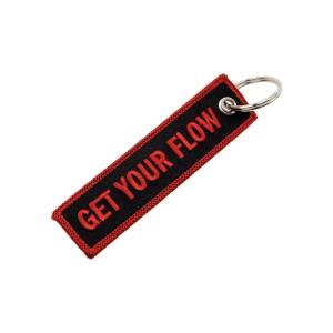 Wehrli Custom Fabrication - Wehrli Custom Embroidered Key Tag - Get Your Flow - Image 3
