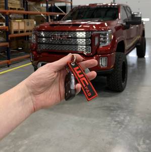 Wehrli Custom Fabrication - Wehrli Custom Embroidered Key Tag - Get Your Flow - Image 4