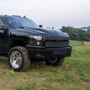 Wehrli Custom Fabrication - Wehrli 2011-2014 Chevrolet Silverado 2500/3500HD Lower Valance Filler Panel without Tow Hook Cutouts - Image 4