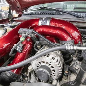 Wehrli Custom Fabrication - Wehrli 2006-2010 LBZ/LMM Duramax High Flow Turbo Intake Horn - Image 7