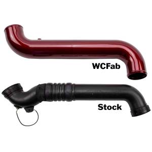 Wehrli Custom Fabrication - Wehrli 2011-2016 LML Duramax 3.5" Passenger (Cold) Side Intercooler Pipe Kit - Image 3