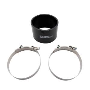 Wehrli 4" ID x 3" Long Silicone Boot and Clamp Kit