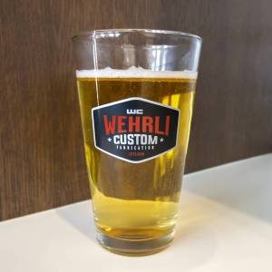 Wehrli Custom Fabrication - Wehrli Custom Pint Glass - Image 2