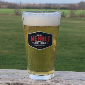 Wehrli Custom Fabrication - Wehrli Custom Pint Glass - Image 3