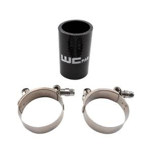 Wehrli 1.75" ID x 3.5" Long Silicone Boot and Clamp Kit