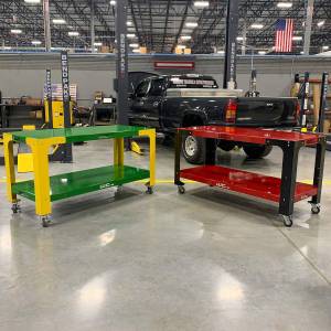 Wehrli - Wehrli 32 in. x 72 in. Modular Steel Work Bench - Image 2
