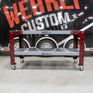 Wehrli - Wehrli 32 in. x 72 in. Modular Steel Work Bench - Image 10