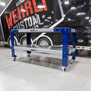 Wehrli - Wehrli 32 in. x 72 in. Modular Steel Work Bench - Image 12