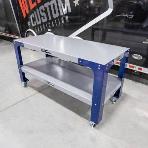 Wehrli - Wehrli 32 in. x 72 in. Modular Steel Work Bench - Image 14