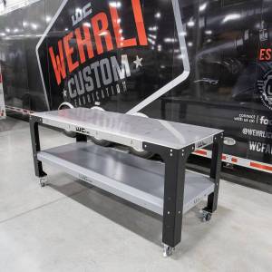 Wehrli - Wehrli 32 in. x 90 in. Modular Steel Work Bench - Image 11