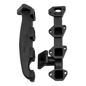 Wehrli Custom Fabrication - Wehrli 2017-2025 L5P Duramax Billet Exhaust Manifold & 2" Stainless Up Pipe Kit - Image 4
